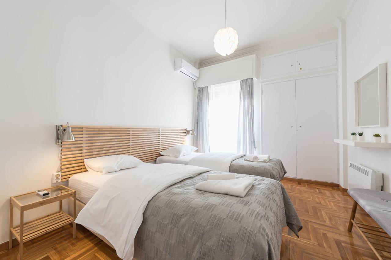 Cozy And Fresh Apt Close To Metro Atény Exteriér fotografie